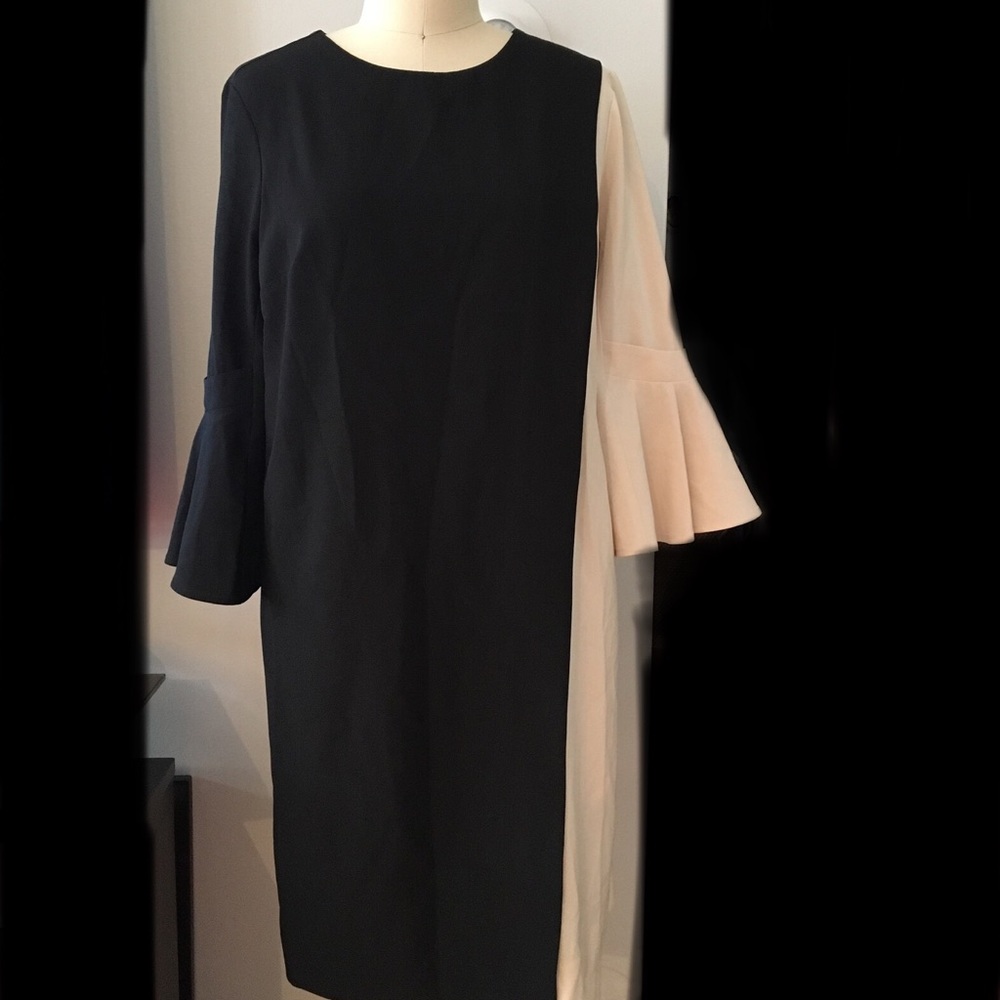 Nicole Miller black and white dress